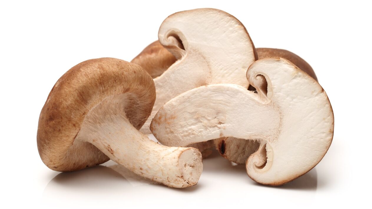 Shiitake gombák cardiform kapszulákban